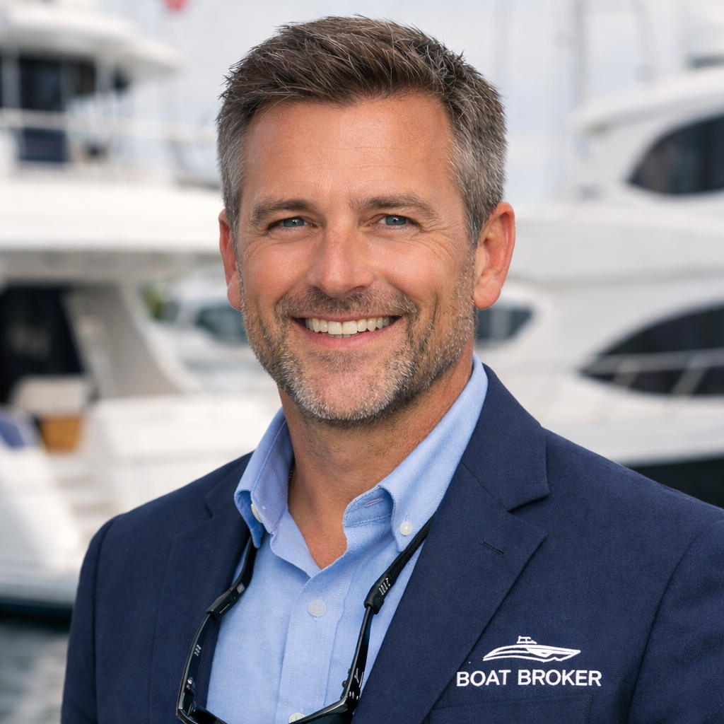 Smiling boat broker at the marina.png