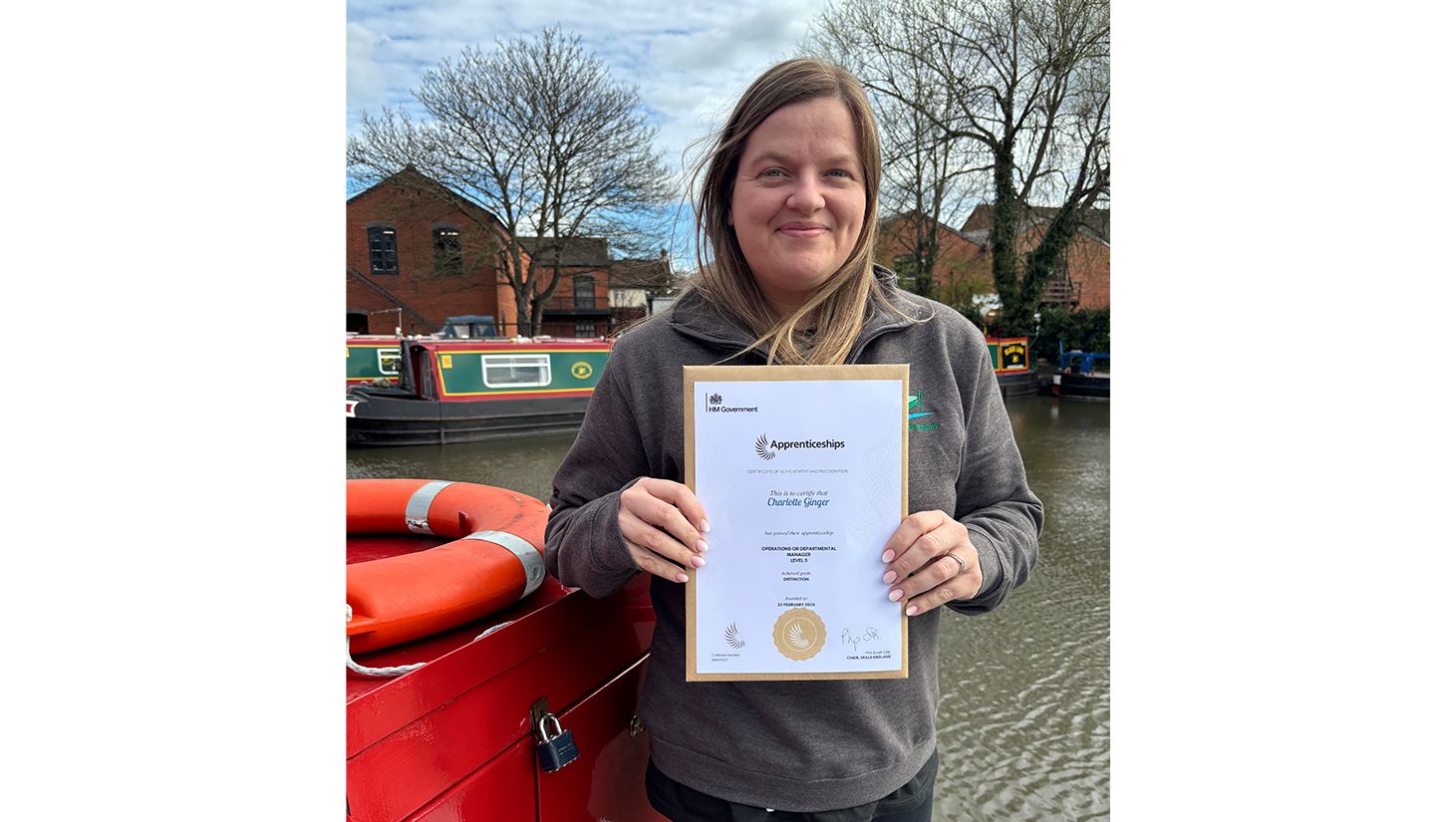 Charlotte Ginger achieves apprenticeship double distinction at ABC ...