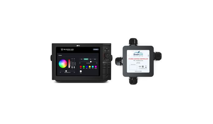 Raymarine first to integrate BluefinLED's new SMART lighting control
