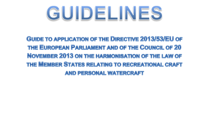 Recreational Craft Directive Application Guide III