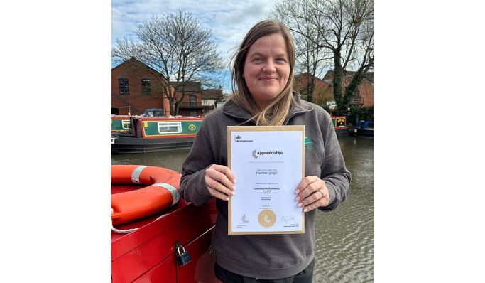 Charlotte Ginger achieves apprenticeship double distinction at ABC Leisure Group