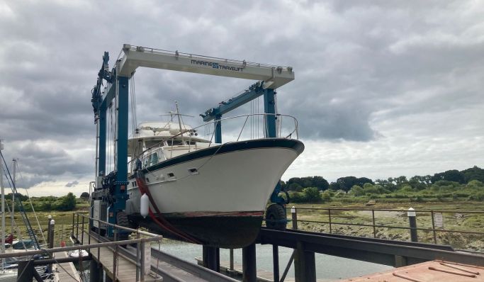 MDL Marinas enhances lifting capabilities at Northney Marina with powerful 35-ton hoist