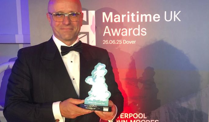 Poole-based Anchoright wins national Maritime UK Start Up of the Year 2025 Award