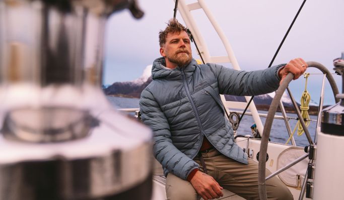 Introducing Henri-Lloyd’s Bergen Range: high performance technical mid-layers, manufactured from Ghost Nets and Recycled Plastic Bottles