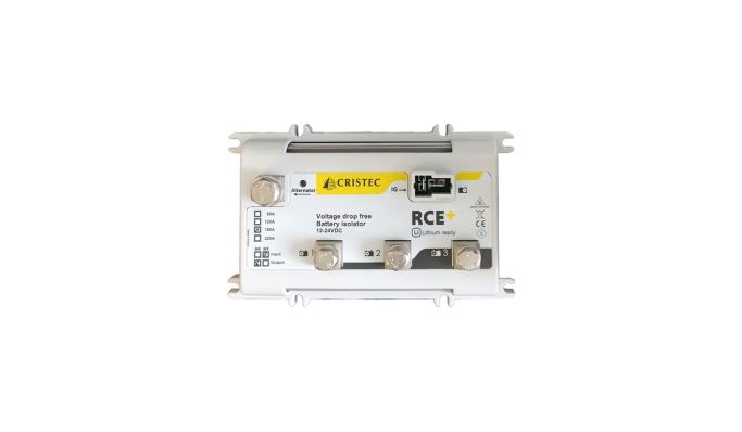 Advance Yacht Systems:  Maximise your battery performance with Cristec's new RCE+ dual-input MOSFET Splitters