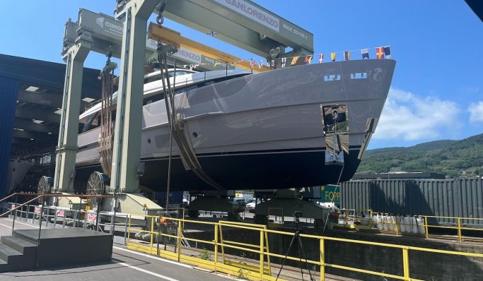 Sanlorenzo SD90 #165 launched, ready for a summer of family cruising