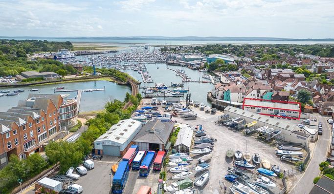 Rare Opportunity for Marine Business to Lease Prime Waterfront Premises in Lymington