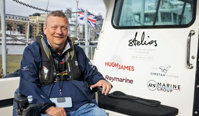 Geoff Holt MBE sets sail on his epic UK circumnavigation challenge ‘Finishing the Dream’