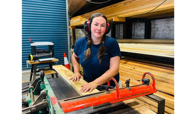 Boat Building Academy Graduate returns as Machine Shop Manager