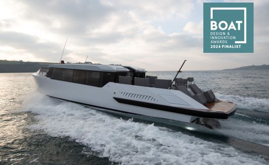 Cockwells’ 13m Limousine Tender Selected as a Finalist for International Design and Innovation Award