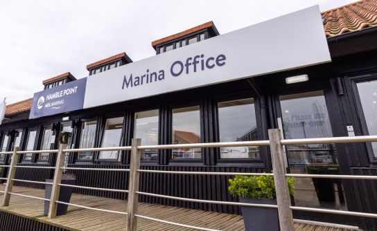 Hamble Point Marina gets a major upgrade with new customer-focused office