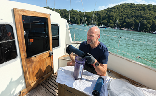 Study reveals paint particles largest source of microplastics pollution – and what boaters can do to prevent adding to the problem