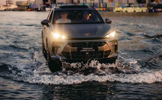VETUS innovation enables CUPRA Terramar car to set sail for exclusive America’s Cup role