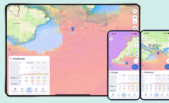 Savvy Navvy launches waves feature empowering boaters to plan safer and more comfortable journeys