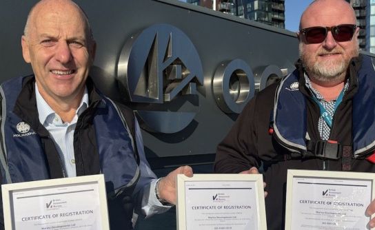 MDL Marinas retains triple ISO certification, building on UK industry first