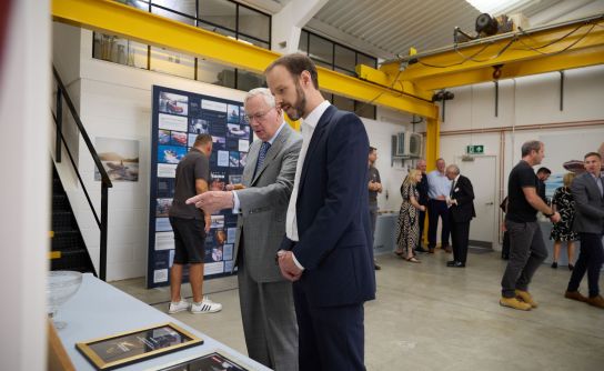 Royal visit marks milestone for Williams Jet Tenders and Evene Tenders as Duke of Gloucester launches Origin 57