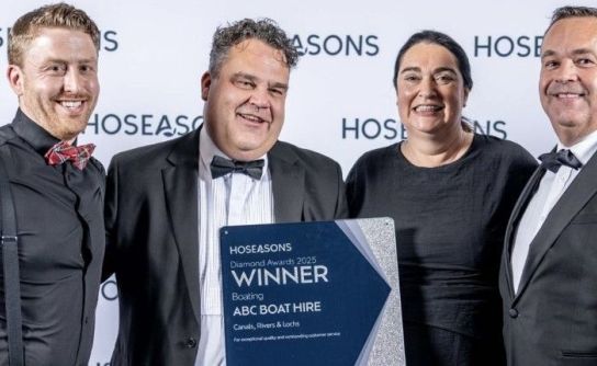 ABC Boat Hire celebrates double win at Hoseasons Owners Conference & Awards 2025