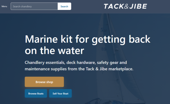 Award-winning Tack and Jibe continues expansion with launch of newly rebuilt marine chandlery platform
