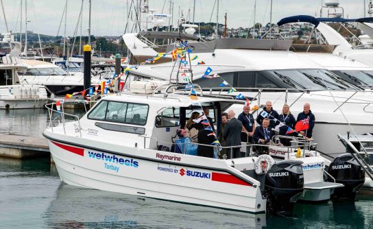 HRH The Princess Royal visit marks new chapter for WetWheels: Driving forward barrier-free boating for all