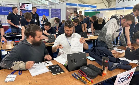 Multimeters at the ready… BMEEA Marine Electrical Apprentices Competition returns to Seawork
