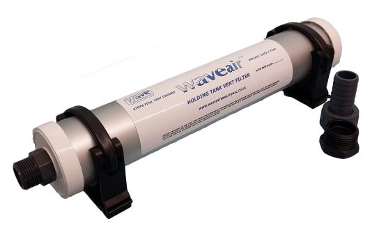 Waveair keeps the atmosphere fresh by eliminating foul vent smells and removing harmful onboard gases