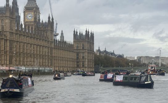 Westminster Campaign Cruise to rally support for Britain's Waterways