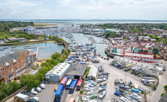 Rare Opportunity for Marine Business to Lease Prime Waterfront Premises in Lymington