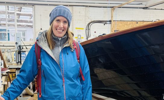 Emily Stokes appointed as tutor on BBA’s flagship boat building course