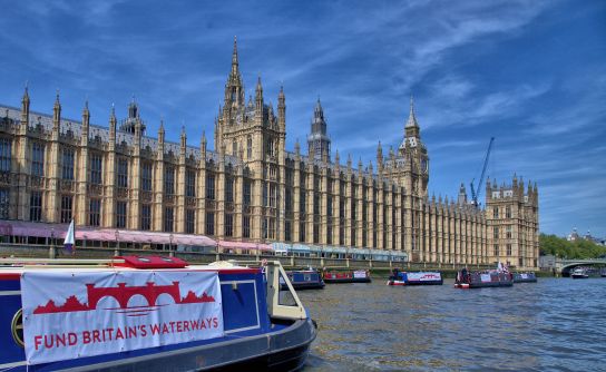 Fund Britain’s Waterways flotilla to Westminster and beyond