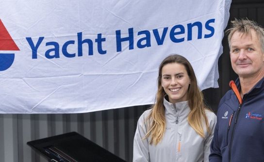 Lymington Yacht Haven New Base for Rising British Sailor Hattie Rogers