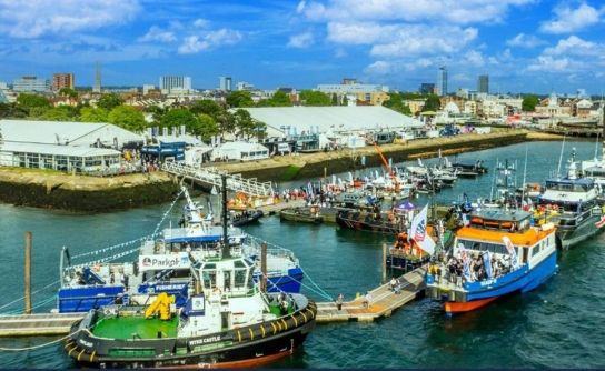 Final Pod Remaining in the British Marine Pavilion at Seawork 2026