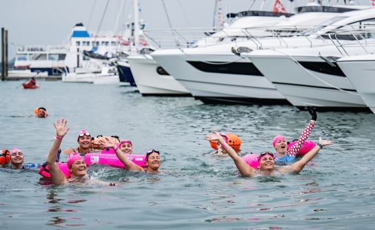 The Rose Road Association Charity Swim returns to the  Southampton International Boat Show